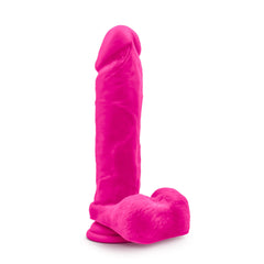 Au Naturel Adult Toys Pink Au Naturel Bold Massive 9in Dildo Pink 819835023692