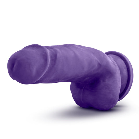 Au Naturel Adult Toys Purple Au Naturel Bold Beefy 7in Dildo Purple 819835023746