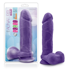 Au Naturel Adult Toys Purple Au Naturel Bold Massive 9in Purple 819835023760