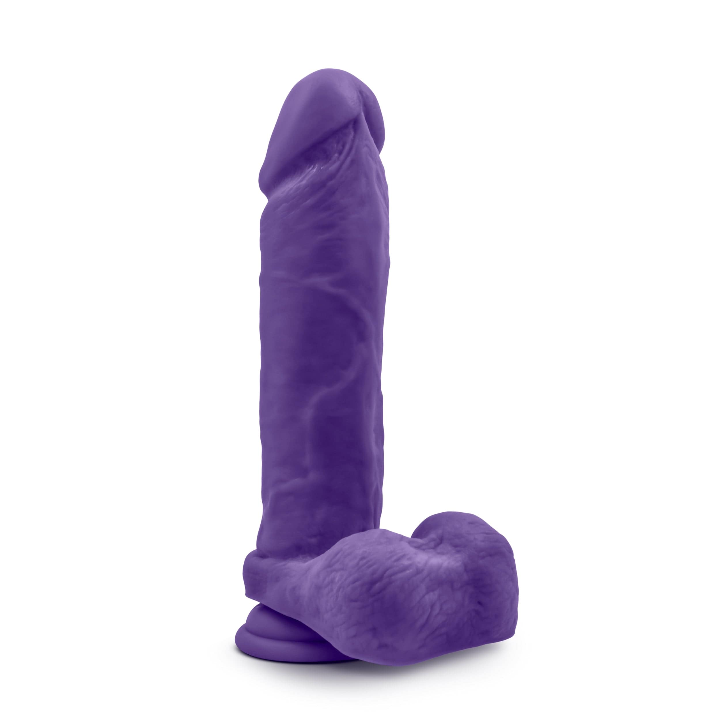 Au Naturel Adult Toys Purple Au Naturel Bold Massive 9in Purple 819835023760