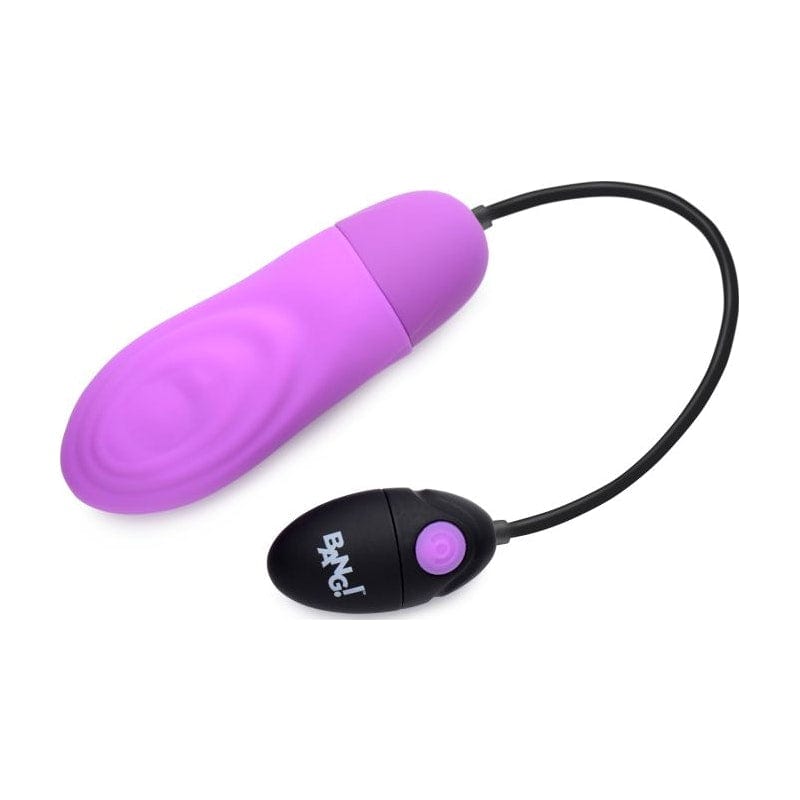 Bang Adult Toys Purple 7X Pulsing Rechargeable Bullet- Purple 84851803904