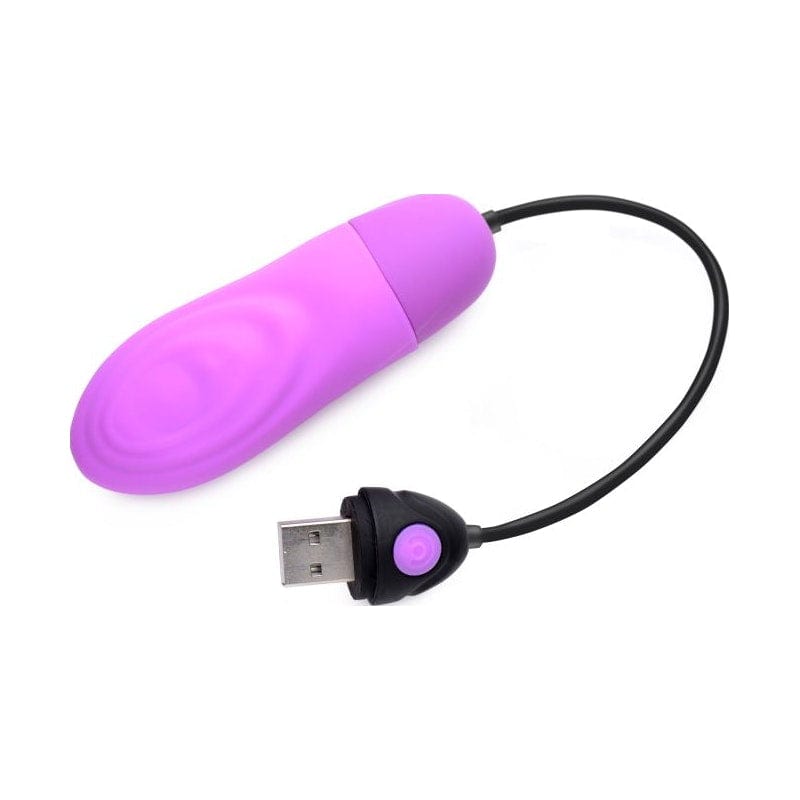 Bang Adult Toys Purple 7X Pulsing Rechargeable Bullet- Purple 84851803904