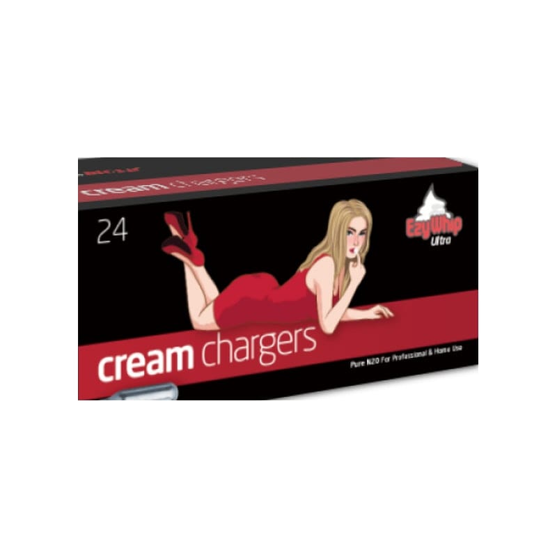 Ezywhip Ultra Cream 8g N2O Chargers Pack of 24 Whipping Cream