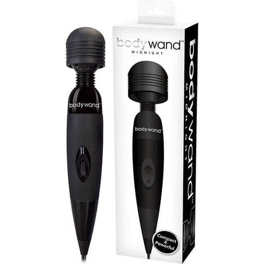 Bodywand VIBRATORS Black Bodywand Midnight -  Mains Powered Massage Wand 726633975927