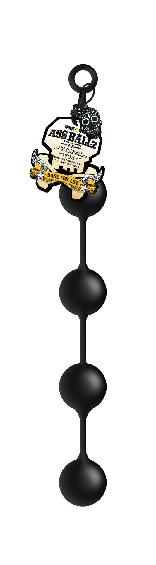 Boneyard Adult Toys Black Boneyard Ass Ballz XLarge 666987004365