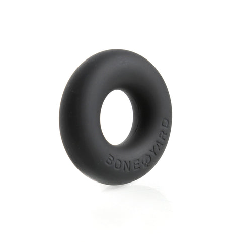 Boneyard Ultimate Silicone Cock Ring Black 20mm Internal Diameter COCK RINGS