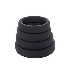 Brutus Adult Toys Black Brutus Flat Slick Cock Ring 40mm 8718858989614