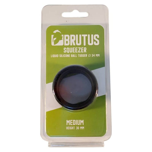 Brutus Adult Toys Black Brutus Squeezer Ball Tugger 34mm 8720195513193