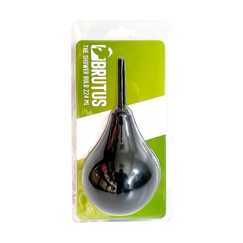 Brutus Adult Toys Black Shower Bulb 224ml Compact 8718858989263