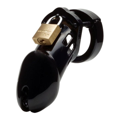 Cockcage CB-6000 Black 3.25 Inch Chastity Device Cages