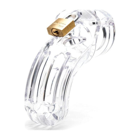 Cockcage The Curve Clear Chastity Device 9.5cm x 3.8cm Cages