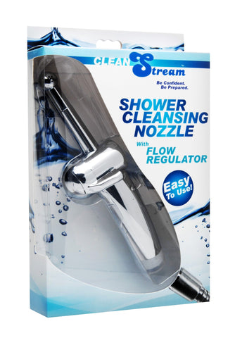 Shower Cleansing Nozzle with Flow Regulator 7 Inches Douches