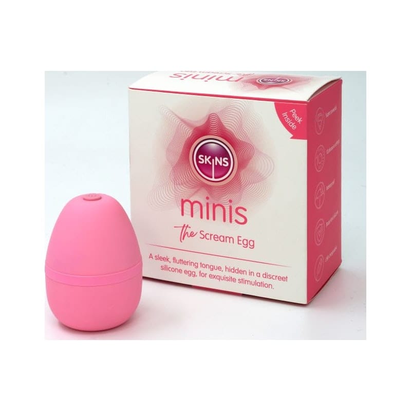 CreativeC Adult Toys Pink Skins Minis - The Scream Egg 5037353006224