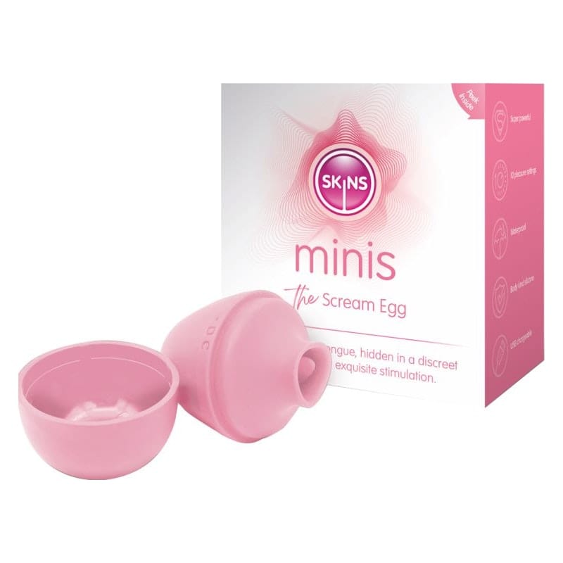 CreativeC Adult Toys Pink Skins Minis - The Scream Egg 5037353006224