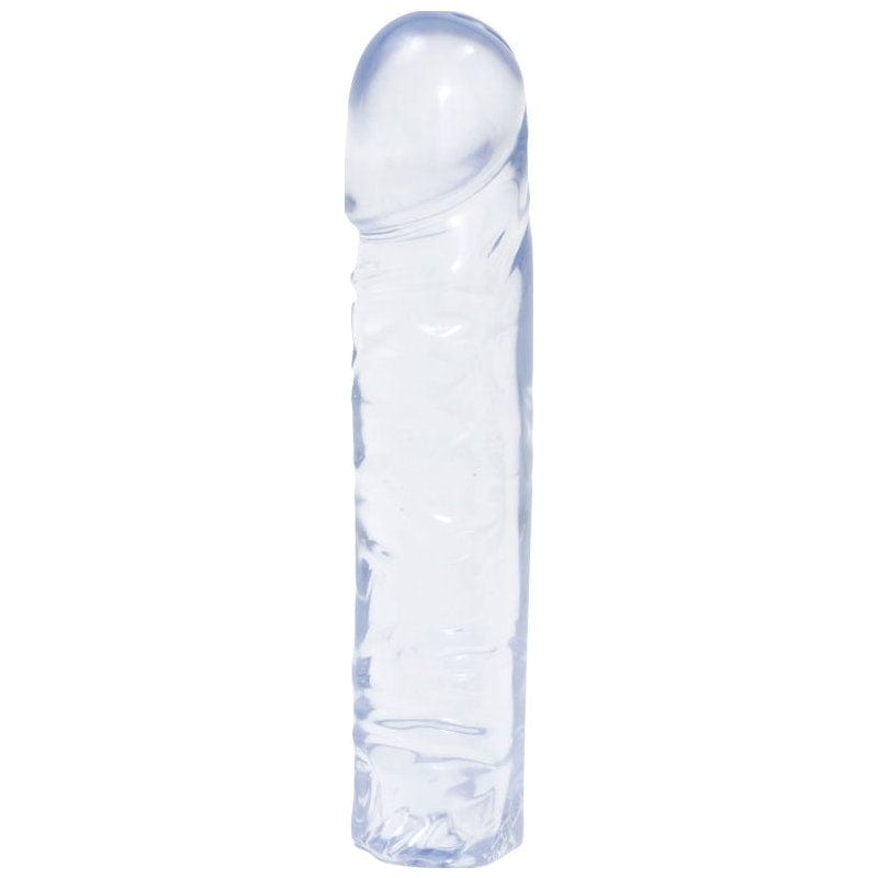 Crystal Jellies Adult Toys Clear 8 in Classic Dong Clear 782421123307