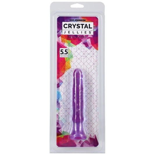 Crystal Jellies Adult Toys Purple Anal Starter Purple 782421931216