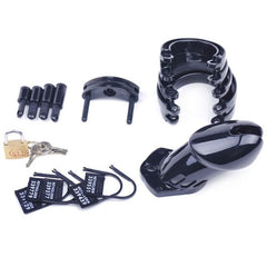 Daytona Adult Toys Black Male Chastity Kit Black