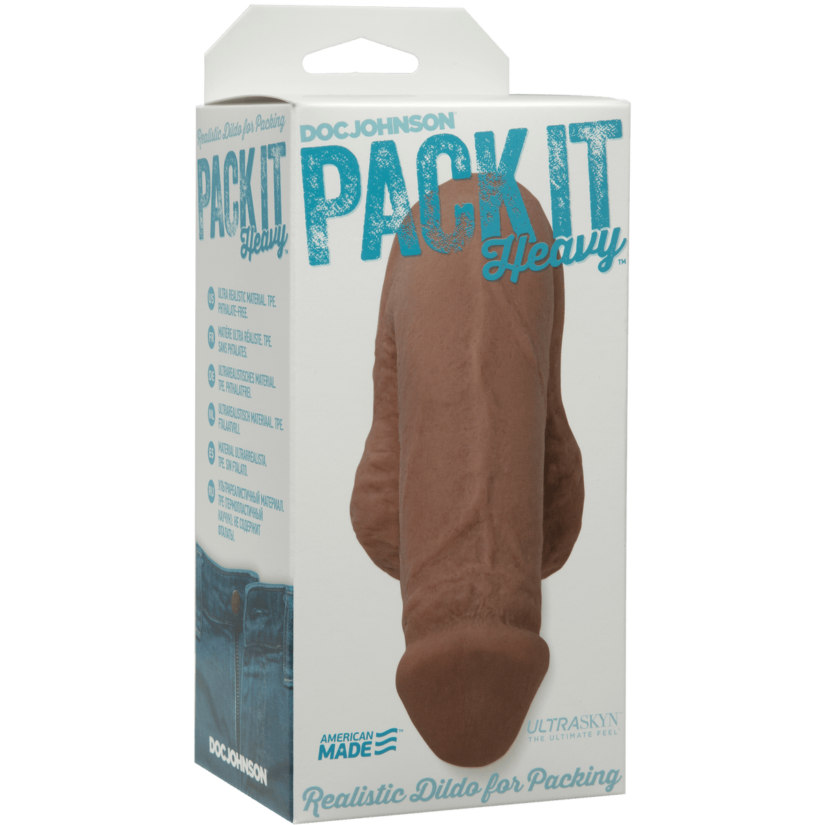 Doc Johnson Adult Toys Brown Pack It Lite Brown Packer 782421022280