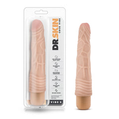 Dr Skin Adult Toys Beige Dr Skin Cock Vibe 2 9in Vibrating Cock Beige 735380100339