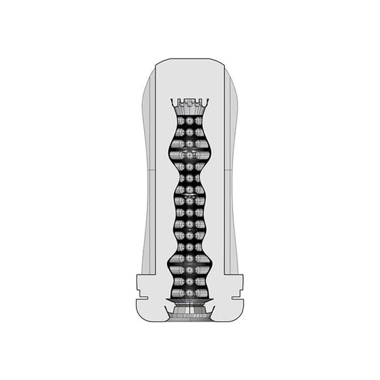 Drywell Adult Toys Clear Maze Masturbator Sleeve 4582572180824