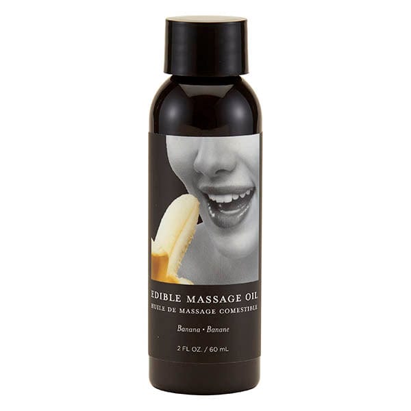 Edible Massage Oil Banana Flavoured 59 Milliliter Bottle Default Title Massage Oil