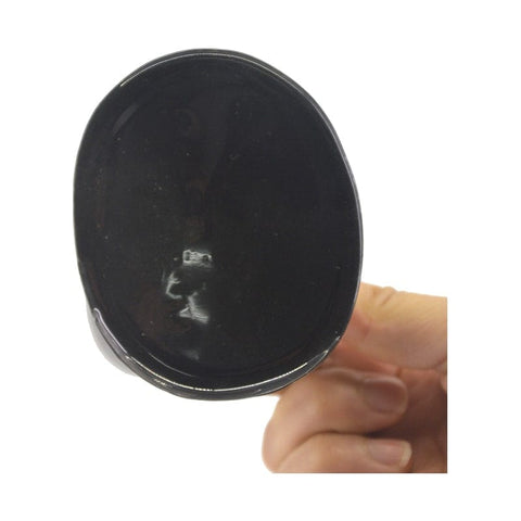 Tongue Shape Black Anal Plug for Unique Pleasure Experience Fantasy Plugs