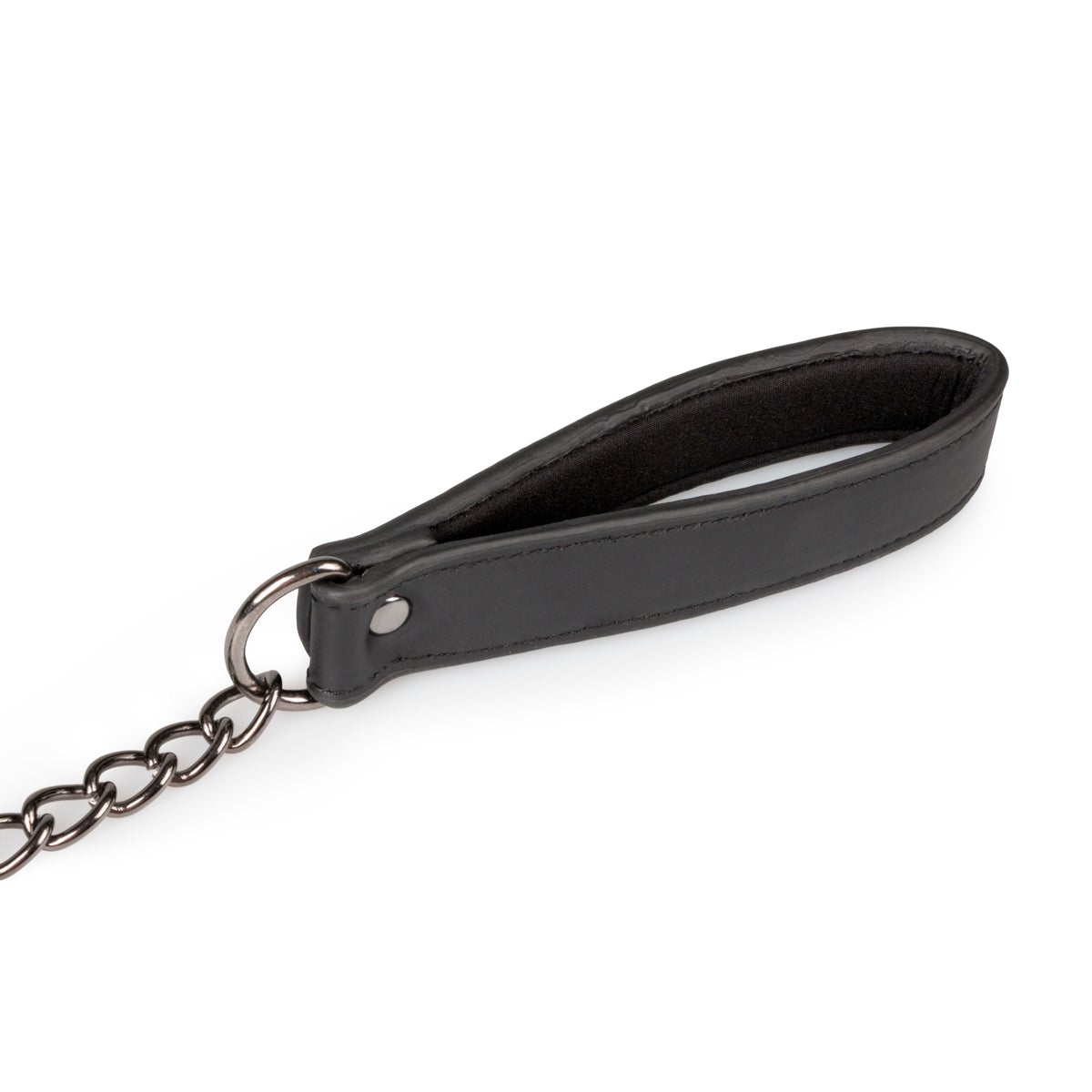 Collar With Nipple Chains Made From Faux Leather > Bondage Gear > Collars & Leashes