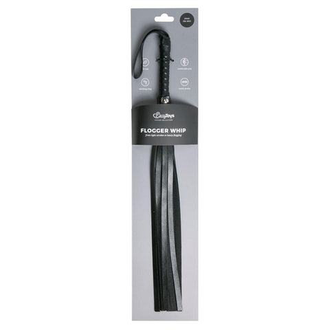 Flogger Whip Leather for Intimate Experiences and Sensual Play Whips & Paddles