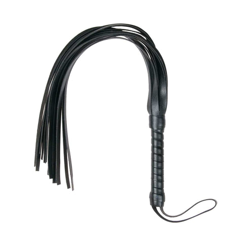 Flogger Whip Leather for Intimate Experiences and Sensual Play Whips & Paddles