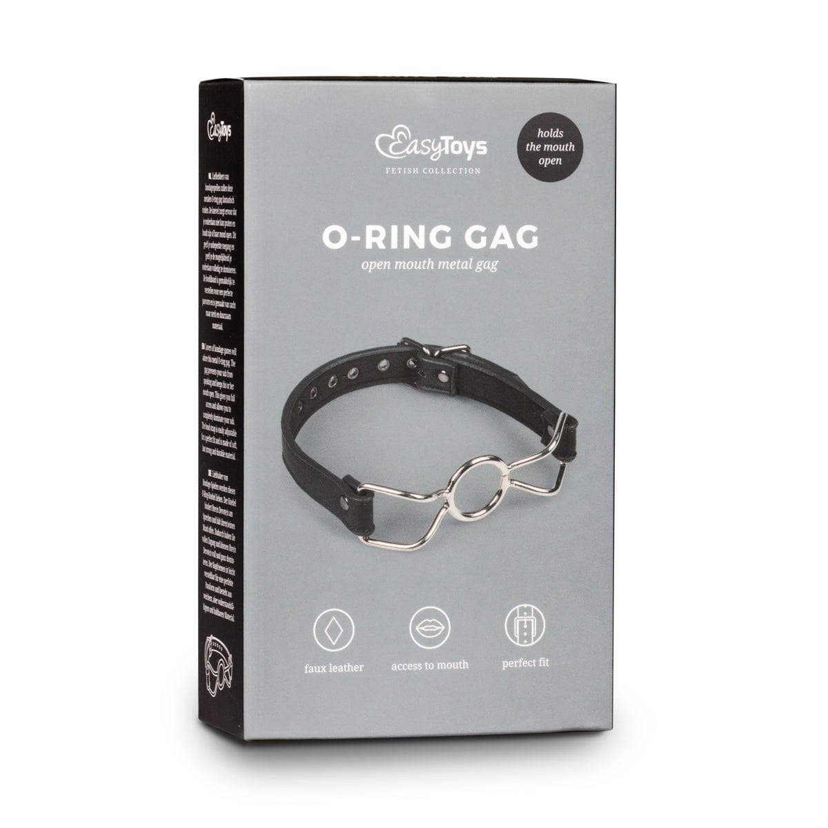 Metal O-Ring Mouth Gag > Bondage Gear > Gags and Bits