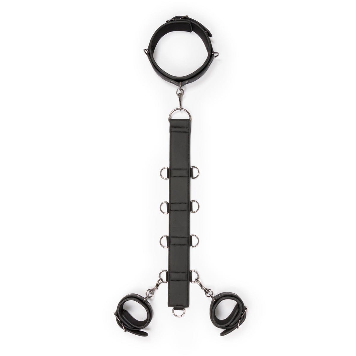 Neck and Wrist Restraint Bondage Kit with Harness Strap Handcuffs and Collar > Bondage Gear > Restraints Main image