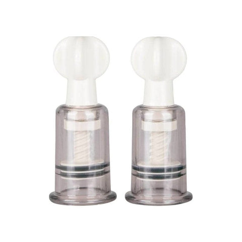 Nipple and Clit Suckers Small 2 Piece Set for Enhanced Pleasure Nipple Suckers