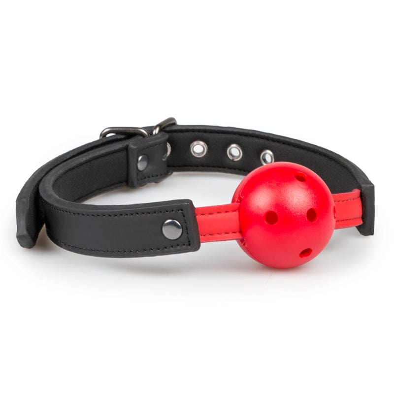 Fetish Collection Adult Toys Red Ball Gag With PVC Ball Red 8718627528273