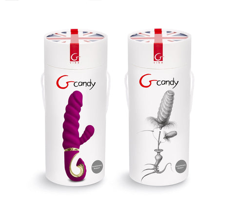 Gcandy Raspberry Dual Motor Vibrator Waterproof 4 Inch VIBRATORS-RABBIT