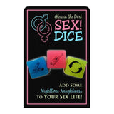 Glow In The Dark Sex Dice Set for Couples Fun Board Games