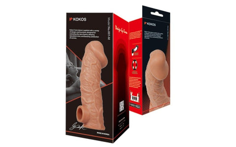 Cock Sleeve 1 Medium - Soft Silicone Pleasure Sleeve M SLEEVES