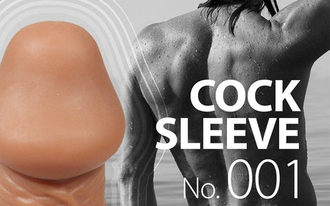 Cock Sleeve 1 Medium - Soft Silicone Pleasure Sleeve M SLEEVES