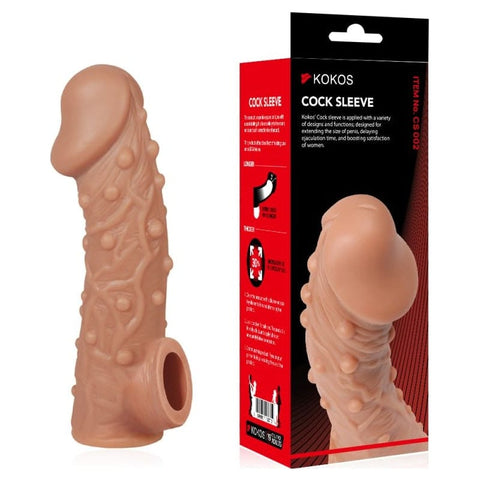 Cock Sleeve 2 Small - Soft Silicone Penis Sleeve 3.6cm SLEEVES