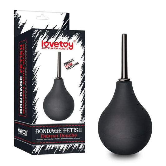 Lovetoy Adult Toys Black Bondage Fetish Deluxe Douche 6970260906043