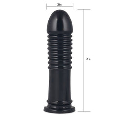 Lovetoy Adult Toys Black King Sized Anal Bumper 8in Black 6970260906937