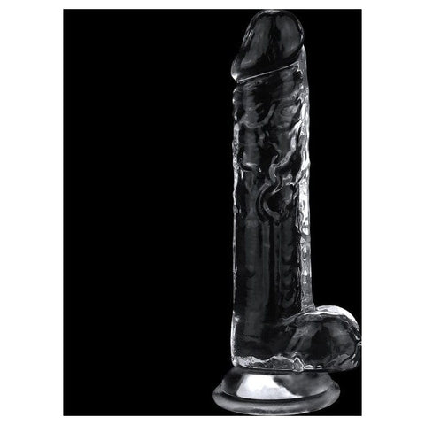 Clear Dildo 7.5 Inch Realistic Adult Pleasure Toy for Sensational Experiences DONGS