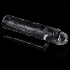 Lovetoy Adult Toys Clear Flawless Clear Penis Extender Sleeve Plus 2in 6970260909136