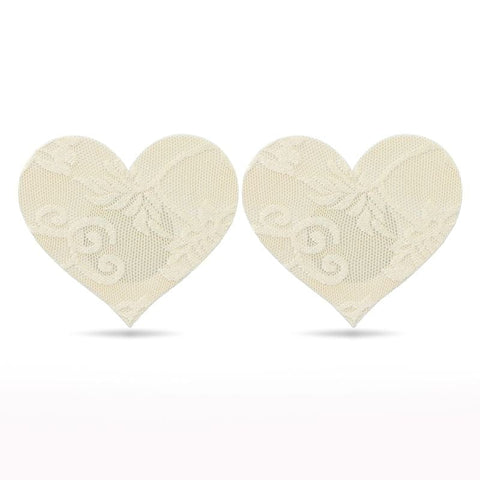Lace Heart and Flower Nipple Pasties Twin Pack Pasties