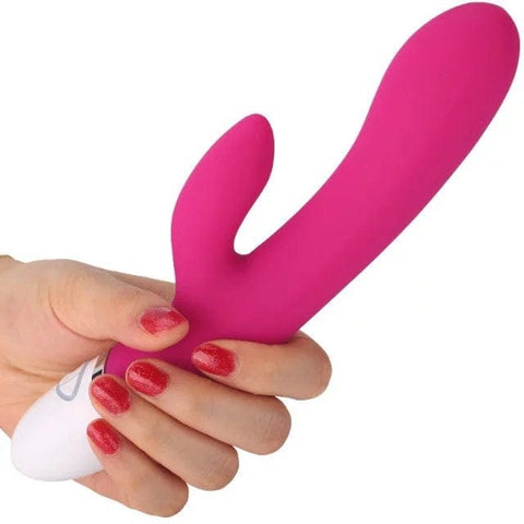 Dreamer 7 Mode Silicone Rechargeable Rabbit Vibrator in Pink VIBRATORS-RABBIT
