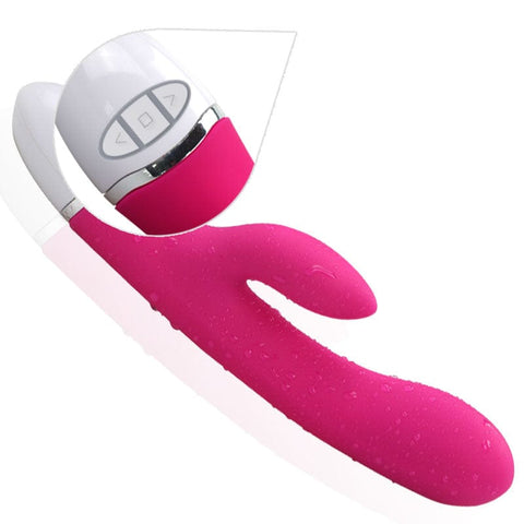 Dreamer 7 Mode Silicone Rechargeable Rabbit Vibrator in Pink VIBRATORS-RABBIT