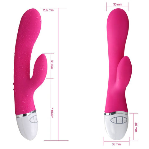 Dreamer 7 Mode Silicone Rechargeable Rabbit Vibrator in Pink VIBRATORS-RABBIT