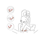IJOY Rechargeable Strapless Strap-On with Insertable G-Spot Stimulator Device (8.25 inches) > Dildos > Strapless Strap Ons