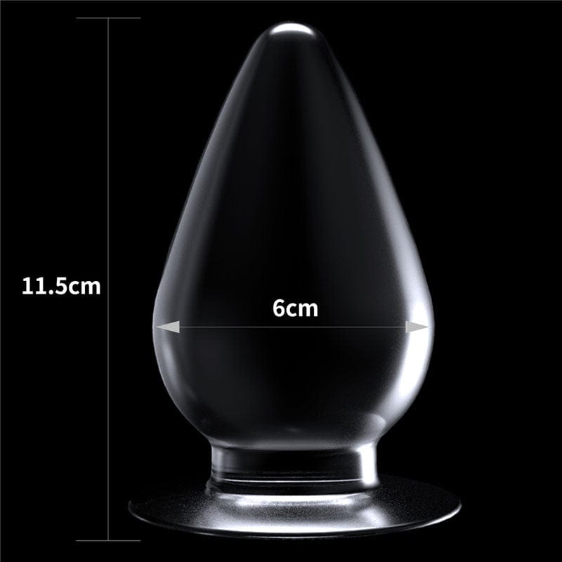 Lovetoy ANAL TOYS Clear Flawless  Anal Plug 4.5'' -  11.5 cm Butt Plug 6970260908900