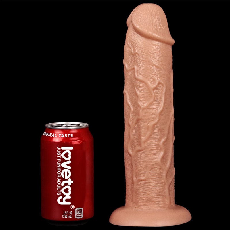 Lovetoy DONGS Flesh King Size 11'' Realistic Dildo -  28 cm Dong 6970260907507