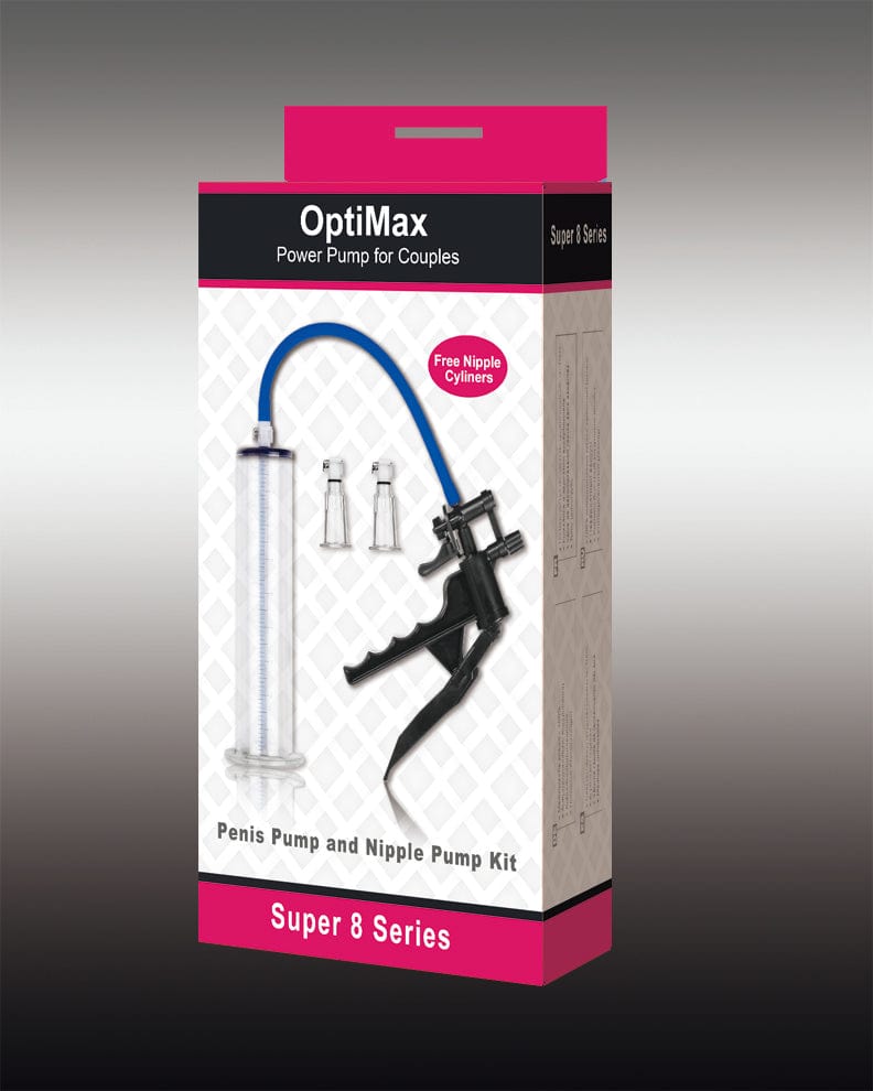 Nipple, Clit and Penis Pump Kit for Couples OptiMax Pumps Female